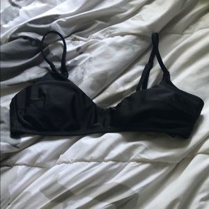 Aerie Black Bikini Top